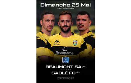 1/4 de finale de coupe de la Sarthe 