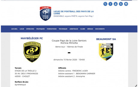 Coupe Pays de la Loire