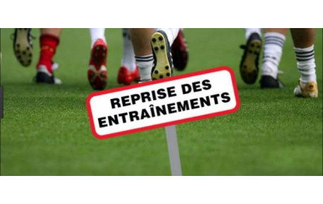 Planning de reprise des entraînements jeunes et planning général des entraînements 2026 2027